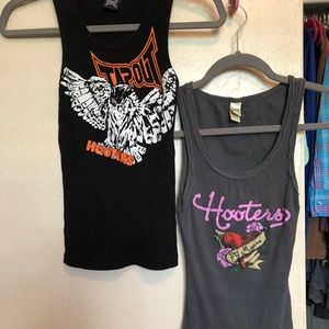 Two hooters shirts
